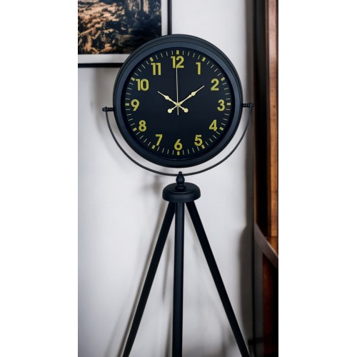 Black Prime Gold Rakamlı Tripod Ayaklı Saat