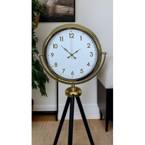 Heritage Gold Zarif Tripod Ayaklı Saat
