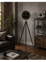 Zamanın Asaleti Eskitme Tripod Ayaklı Saat