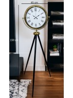 Gold Roma Rakamlı Lüks Tripod Ayaklı Saat