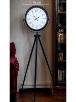 Black Elite Tripod Ayaklı Saat