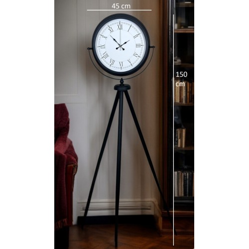 Black Elite Tripod Ayaklı Saat