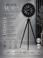 Black Aura Tripod Ayaklı Saat