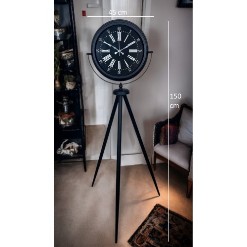 Black Aura Tripod Ayaklı Saat