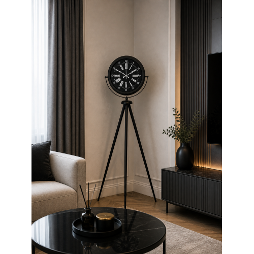 Black Aura Tripod Ayaklı Saat