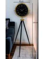 İhtişam Gold Tripod Ayaklı Saat