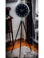 Krom Prime Modern Tripod Ayaklı Saat
