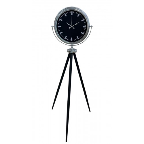 Krom Prime Modern Tripod Ayaklı Saat