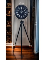 Midnight Black Tripod Ayaklı Saat