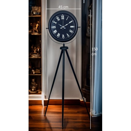 Midnight Black Tripod Ayaklı Saat