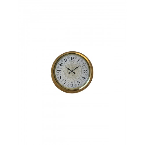 Gold Zarif 40 cm Metal Duvar Saati