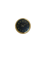 Golden Night Luxury 40 cm Metal Duvar Saati