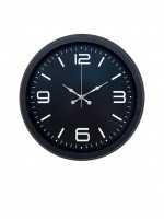 Black Royal Tasarım 40 cm Metal Duvar Saati