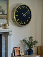 Vintage 40 cm Metal Modern Duvar Saati