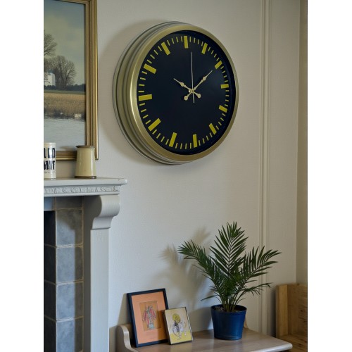 Vintage 40 cm Metal Modern Duvar Saati