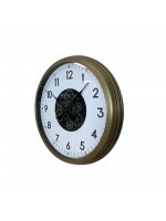 Vintage 60 cm Çarklı Modern Duvar Saati