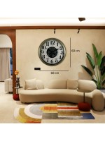 Retro Prime Classic 60 cm Çarklı Duvar Saati