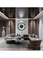 Luxury Gold 60 cm Çarklı Duvar Saati