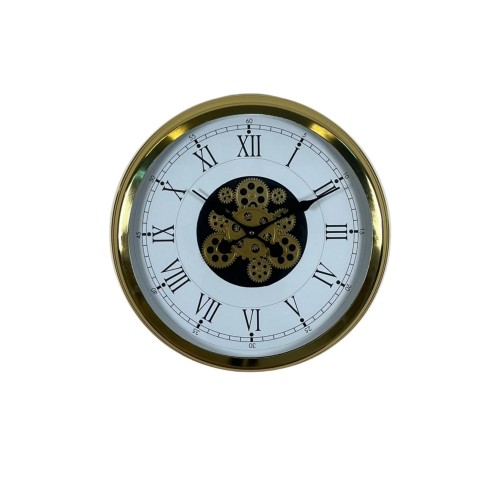 Luxury Gold 60 cm Çarklı Duvar Saati