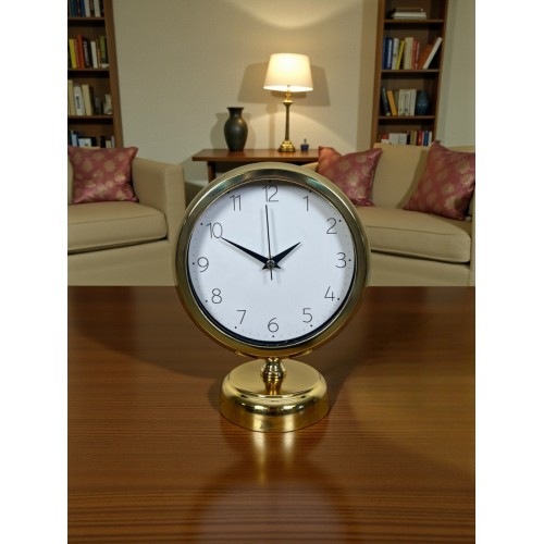 Golden Time 25 x 20 cm Metal Masa Saati