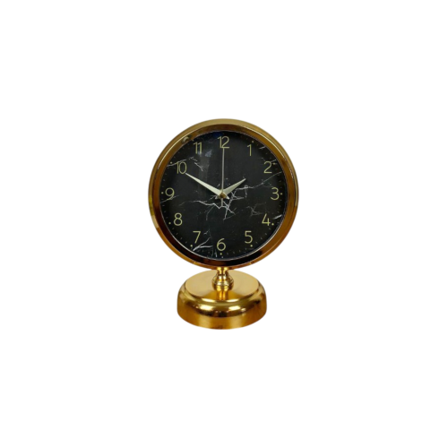 Royal 25 x 20 cm Gold Metal Masa Saati