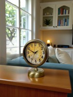 Antique Touch 25 x 20 Eskitme Metal Masa Saati