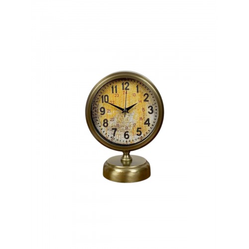 Antique Touch 25 x 20 Eskitme Metal Masa Saati