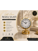 Golden Grace 25 x 20 Gold Metal Masa Saati