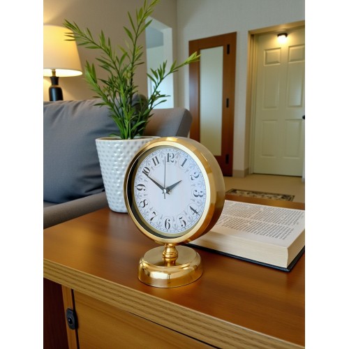 Golden Grace 25 x 20 Gold Metal Masa Saati