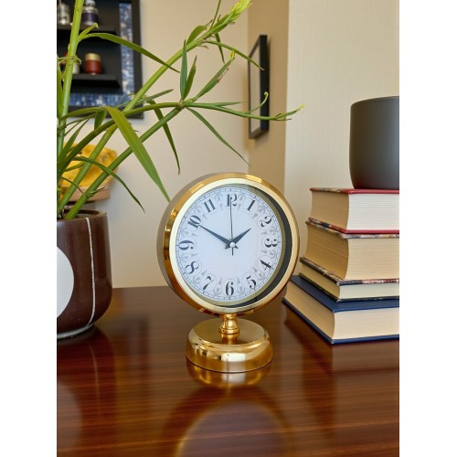 Golden Grace 25 x 20 Gold Metal Masa Saati