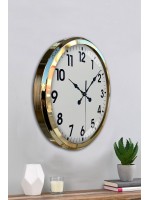 Gold Standart 52 cm Metal Zarif Duvar Saati