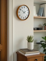 36 cm Standart Turuncu Duvar Saati