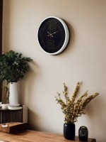 36 cm Beyaz Dekoratif Şık Duvar Saati