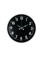 36 cm Beyaz Dekoratif Duvar Saati (PP-3631W)