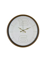 36 cm Kahverengi Dekoratif Duvar Saati (PP-3648I)