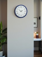 36 cm Lacivert Roma Rakamlı Duvar Saati (PP-3655V)