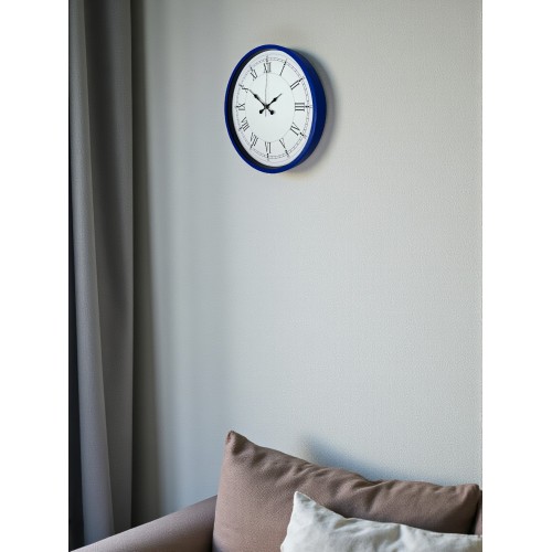 36 cm Lacivert Roma Rakamlı Duvar Saati (PP-3655V)