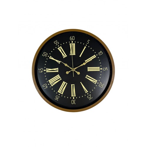 36 cm Modern Kahverengi Duvar Saati