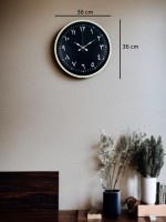 36 cm Krem Arapça Rakamlı Duvar Saati