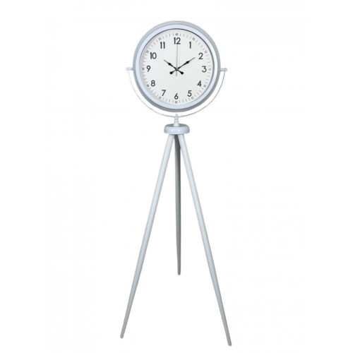 Elegance Beyaz Tripod Ayaklı Saat