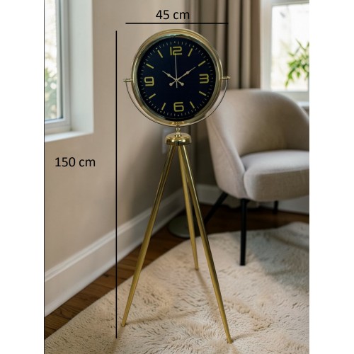Elegance Tripod Gold Ayaklı Saat