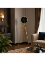 Elegance Tripod Gold Ayaklı Saat
