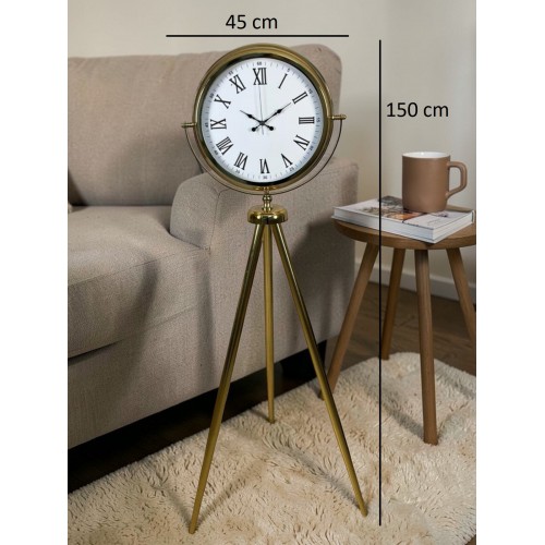 Victoria Gold Tripod Ayaklı Saat