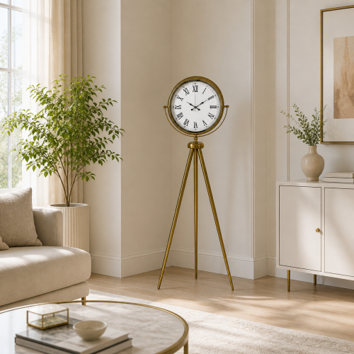 Victoria Gold Tripod Ayaklı Saat