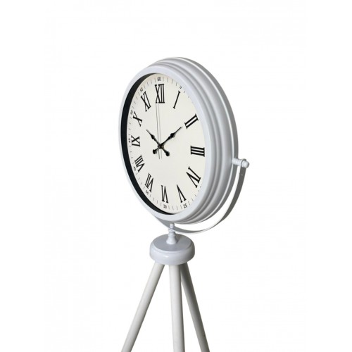 Platin Classic White Roma Tripod Ayaklı Saat