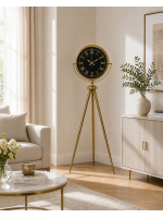 Luxury Gold Tripod Ayaklı Modern Saat