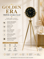 Golden Era Tripod Ayaklı Saat