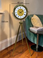 Osmanlı Motifli Tripod Ayaklı Saat