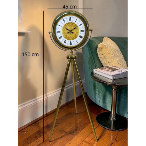 Osmanlı Motifli Tripod Ayaklı Saat
