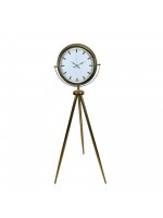 Modern Gold Tripod Ayaklı Saat